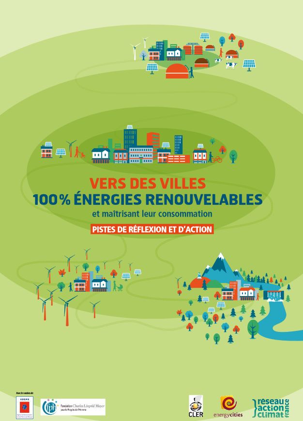 Vers des villes 100% énergies renouvelables et maîtrisant leur consommation