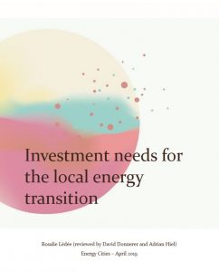 Investment needs for the local energy transition