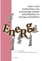 How Local Authorities can encourage citizen participation in energy transitions