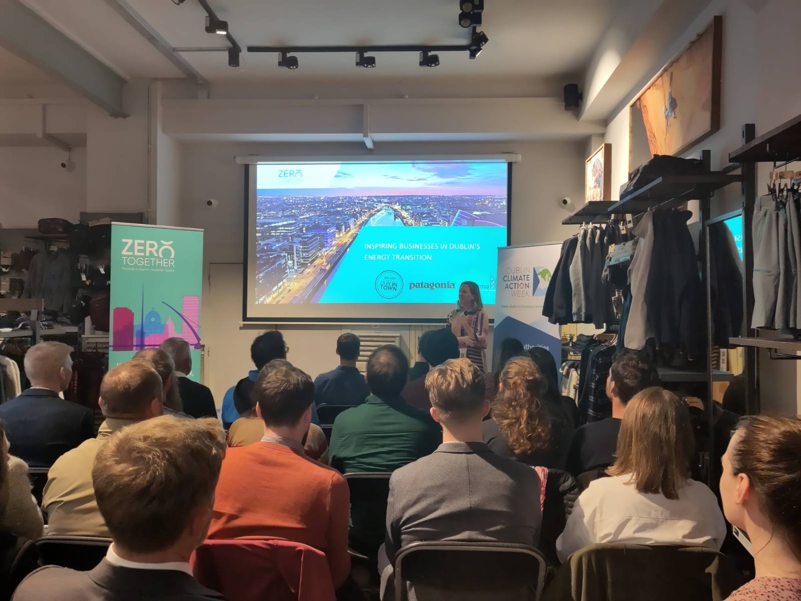 Patagonia and Zero Together Event during Dublin Climate Action Week 2022