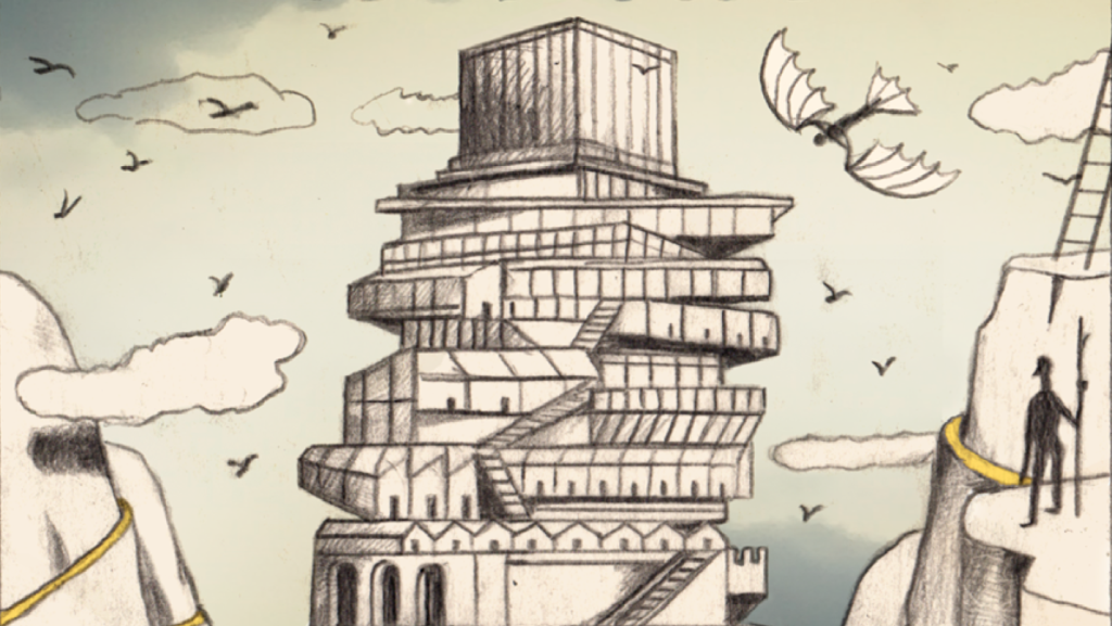 Isaura, invisible city by Italo Calvino