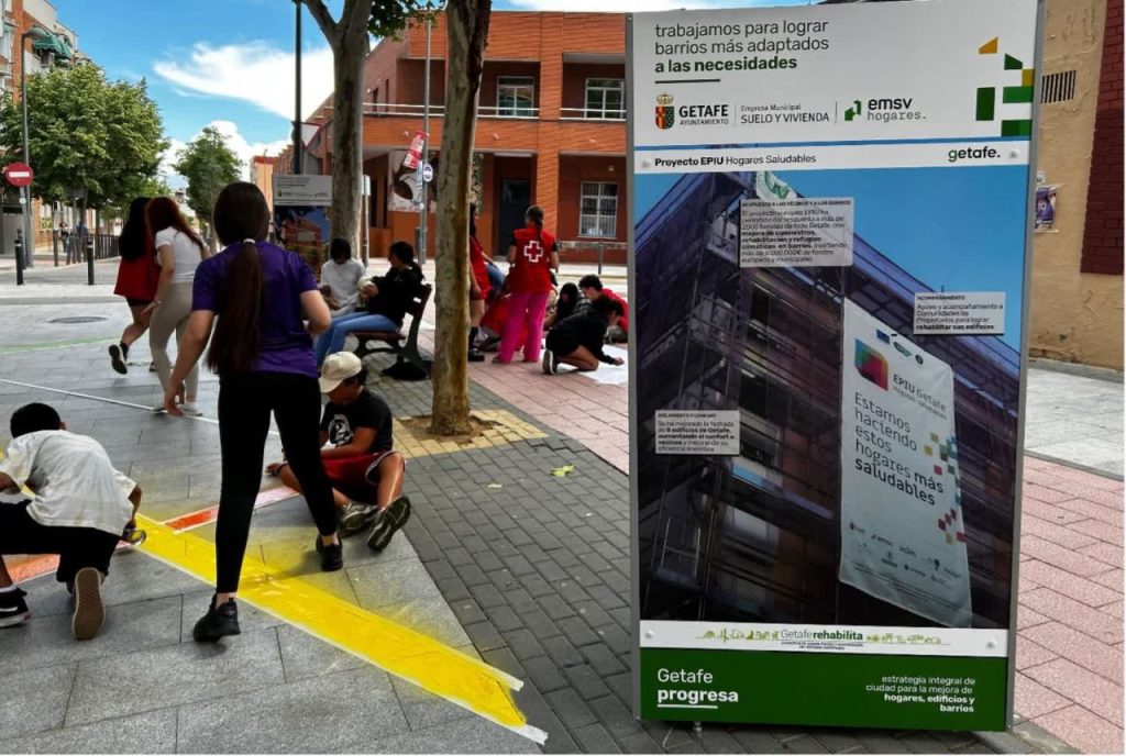 Getafe's Healthy Homes Project and Urban Regeneration to tackle heat