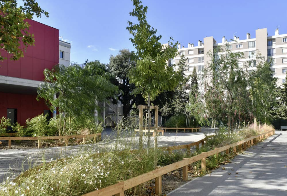 Greening of Marseille neighbourhoods Cities Refresh Campaign