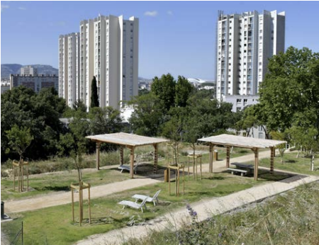 Greening of Marseille neighbourhoods Cities Refresh Campaign